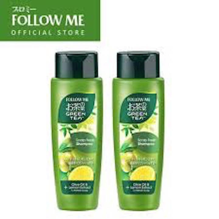 Dầu Gội Đầu cho tóc dầu, da đầu nhờn Follow Me Trà Xanh Thế Hệ Mới Scalp Fresh 320ml