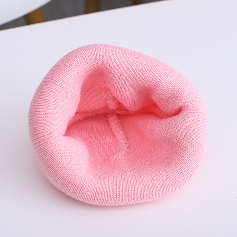 Mũ beanie dệt kim dễ thương dành cho bé gái 1-6 tuổi