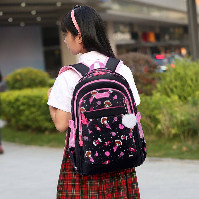 Ba Lô Đi Học Dễ Thương Chống Thấm Nước Cho Bé Gái Lớp 1 2 3 4 5-6 EXE6