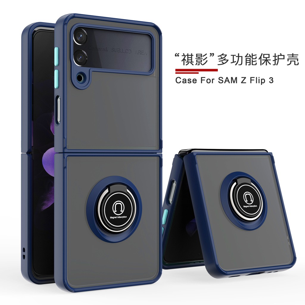 Ốp Lưng Chống Sốc Iring Samsung Galaxy Z Flip 4 / Z Flip 3 - Bum Store Galaxy Case
