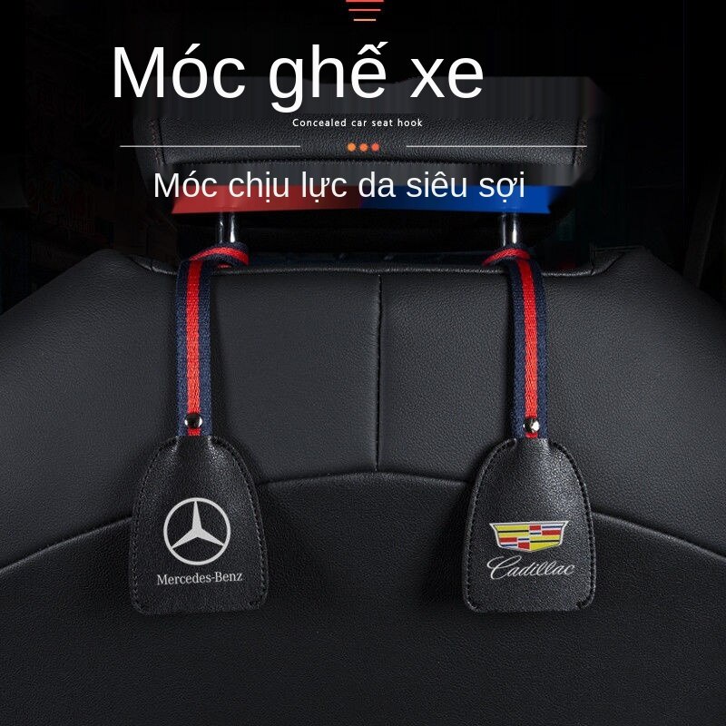 Móc Treo Đồ Gắn Lưng Ghế Xe Hơi Đa Năng Tiện Dụng