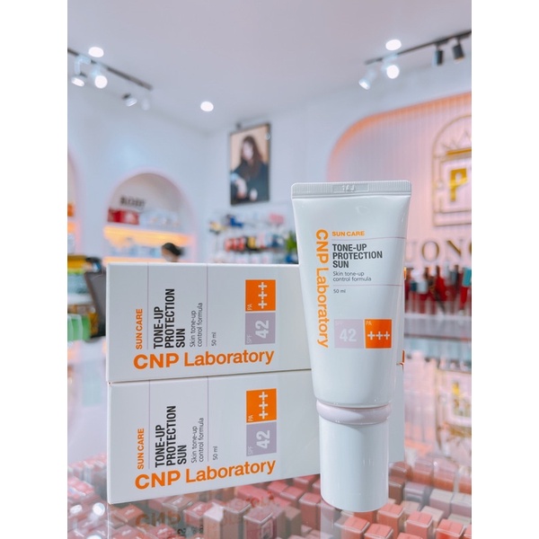 Kem chống nắng CNP nâng tông Laboratory tone up protection sun
