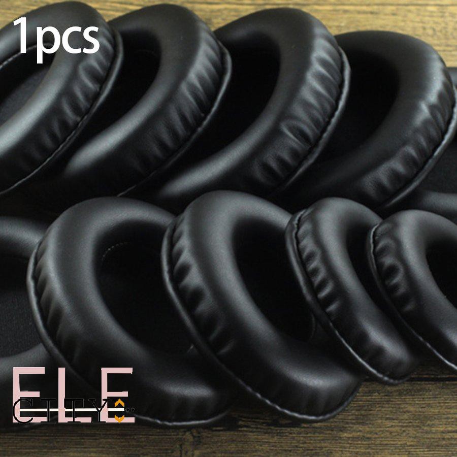 Đệm mút da hình bầu dục cho tai nghe trùm đầu 107ele