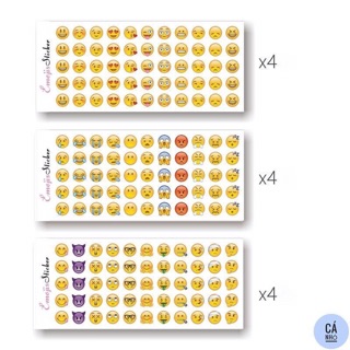 Sticker emoji(12 tấm)