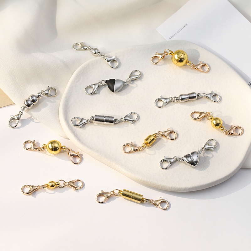 Dây Đeo Cổ Khóa Nam Châm Bằng Thép Không Gỉ Cho Người Lười