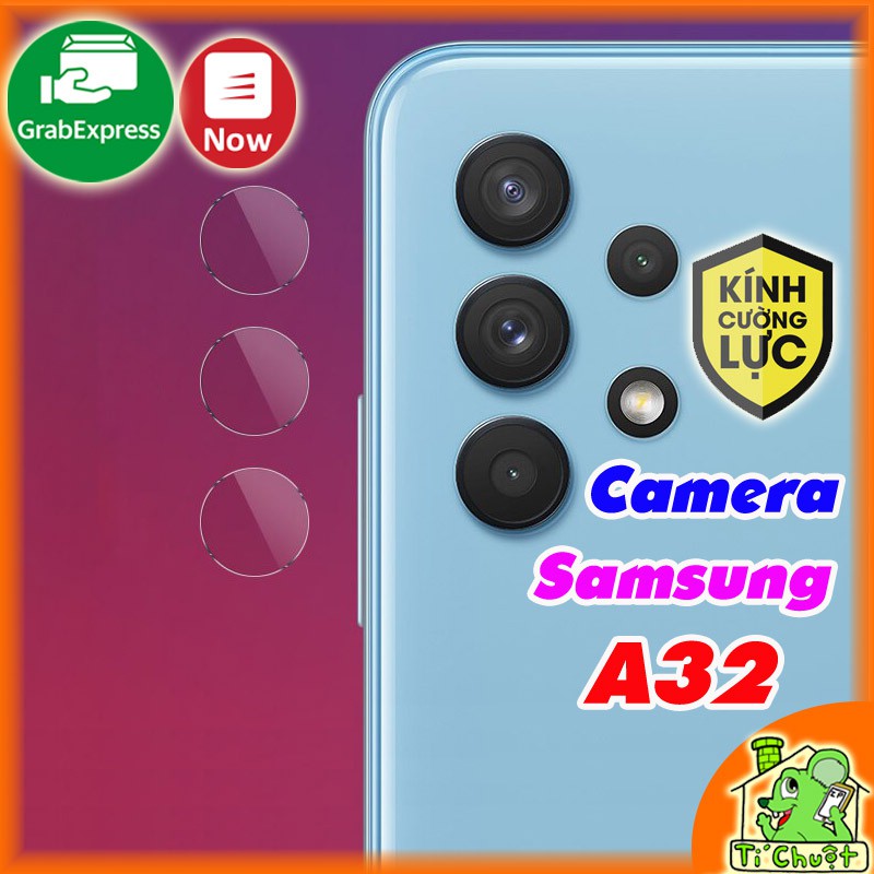 [Ảnh Thật] Kính CL chống trầy Camera Samsung A32 Cường Lực