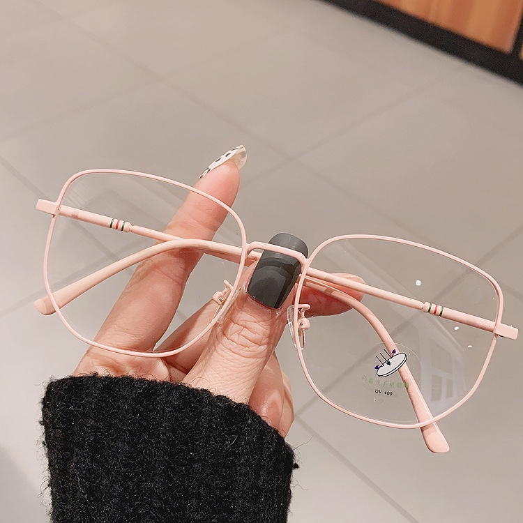 Kính cận VIENDO gọng vuông chống ánh sáng xanh cao cấp siêu mỏng màu sắc thời trang 0~6.00 độ cho nam nữ