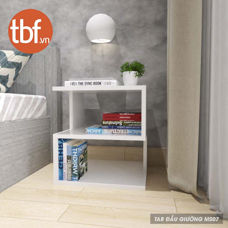Tủ đầu giường gỗ hàng có sẵn TBF _ TĐG - MS07