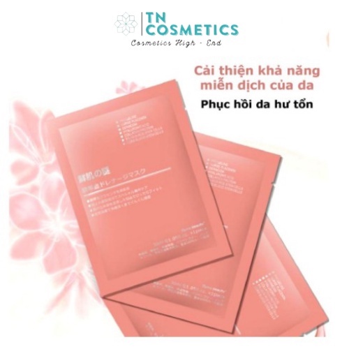 Mặt nạ nhau thai cừu cuống rốn tế bào gốc Nhật Bản Rwine Beauty, mặt nạ giấy cấp ẩm, sản sinh Collagen MN194