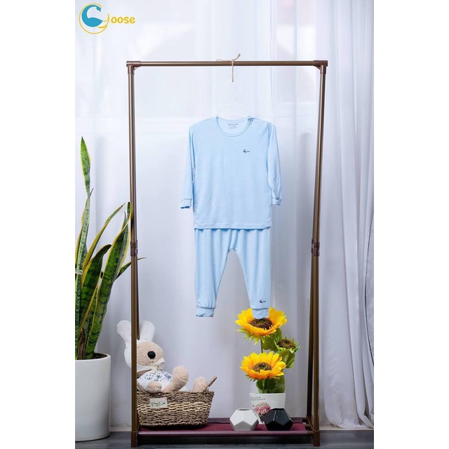 [THANH LÝ] set 2 bộ Goose xanh dương dài và cộc size 5-8kg