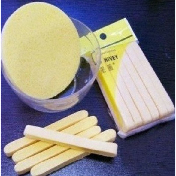 Sét 6 miếng rửa mặt bọt biển dạng nén siêu thấm nước, tẩy trang cực đã