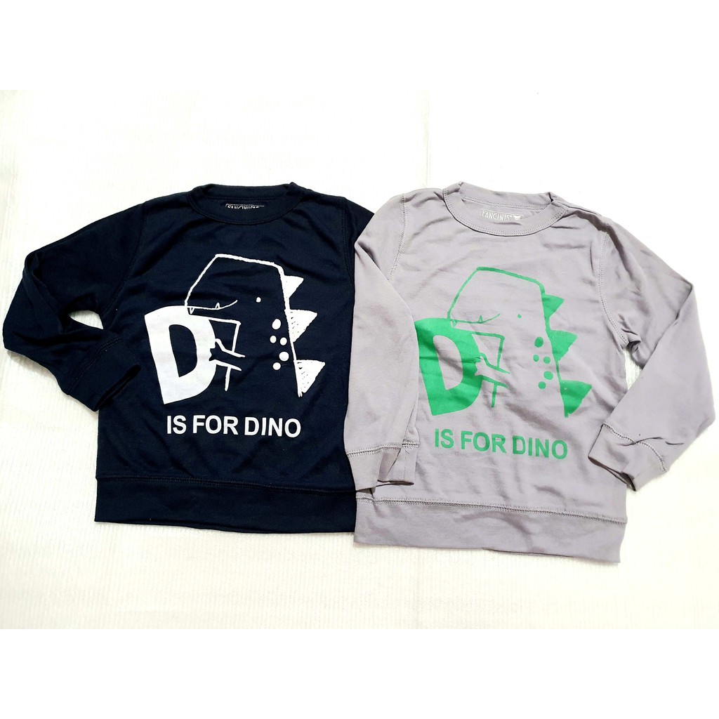 Áo thun dài tay bé trai bé gái size từ 1 tới 5T vải bozip hàng xuất