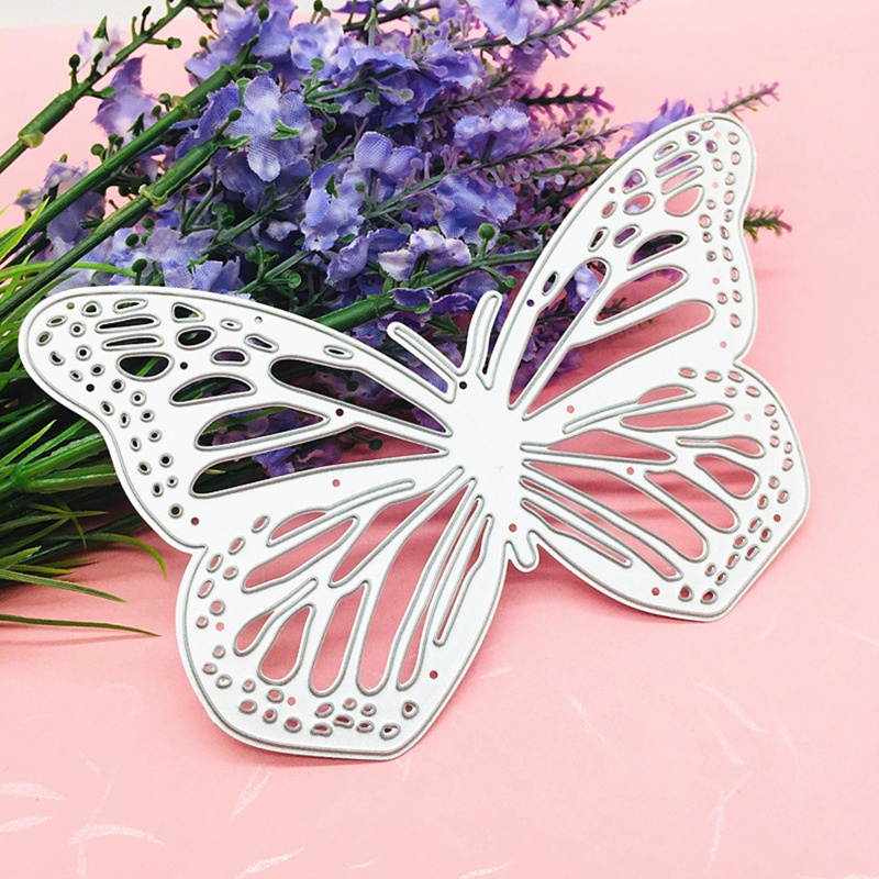Khuôn Cắt Giấy Kim Loại Hình Bươm Bướm Xinh Xắn