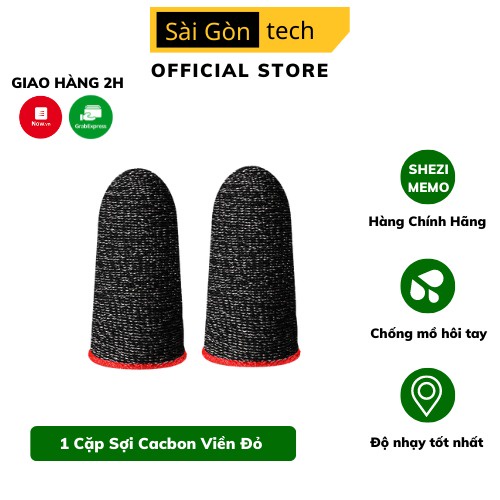 Bao tay chơi game Memo Shezi S05 sợi bạc thủy tinh cao cấp 2 ngón, Găng tay chơi game ff pubg chống mồ hôi hiệu quả 2022
