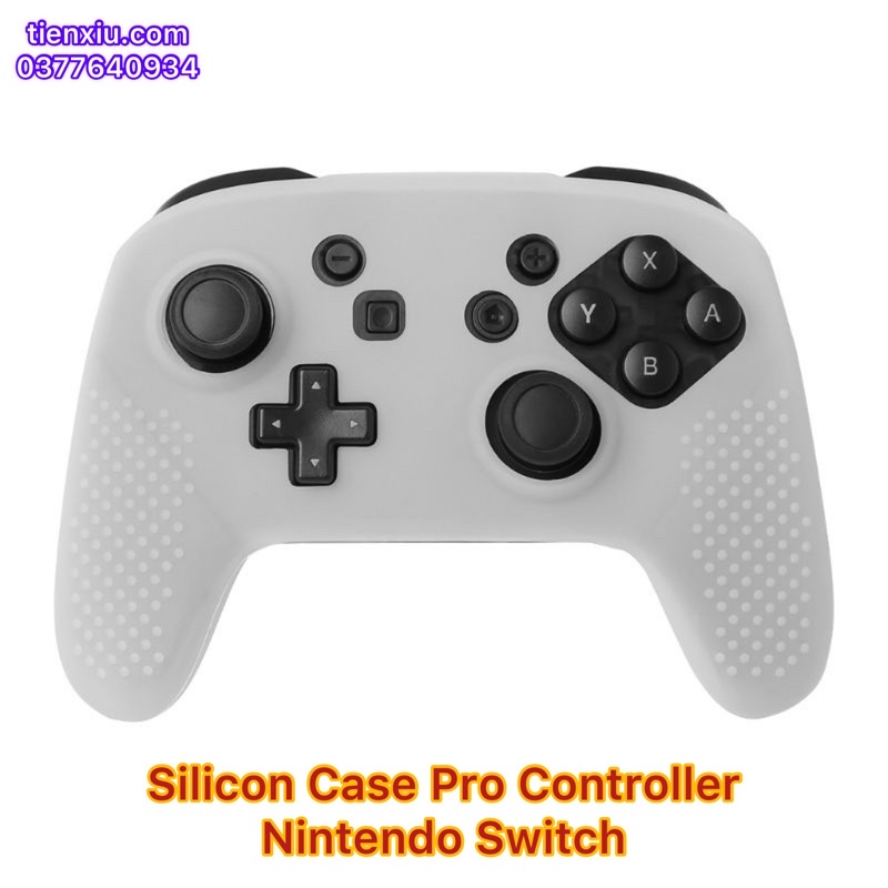 Bao silicon tay Pro controller Nintendo Switch pro vỏ bọc tay nintendo switch pro controller