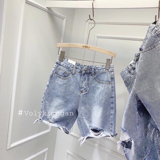 �� Quần Jeans Ngố Nữ Rách