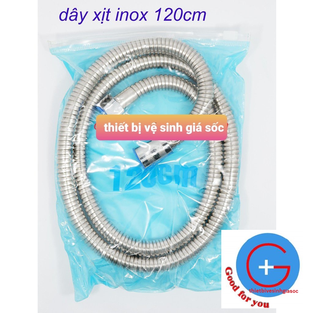 Dây sen , dây cấp nước vòi hoa sen , vòi xịt Inox tiêu chuẩn