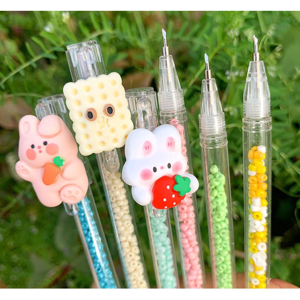 Dao cắt/ chạm khắc sticker dạng bút sáng tạo diy, dao rọc giấy dễ thương