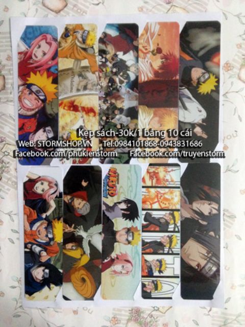 Book mark NARUTO 25K