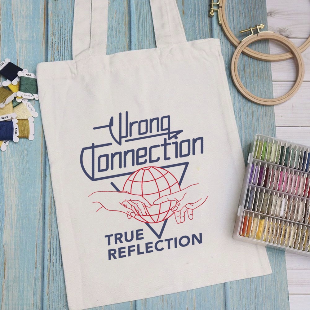 Túi vải túi Tote CHAKRART - Mẫu 12 vải canvas dày đẹp cho nữ có khóa miệng đi học đi chơi. In hình theo yêu cầu
