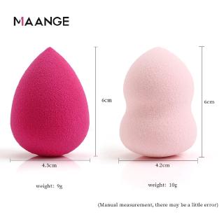 MAANGE Bông mút tán nền dạng giọt nước