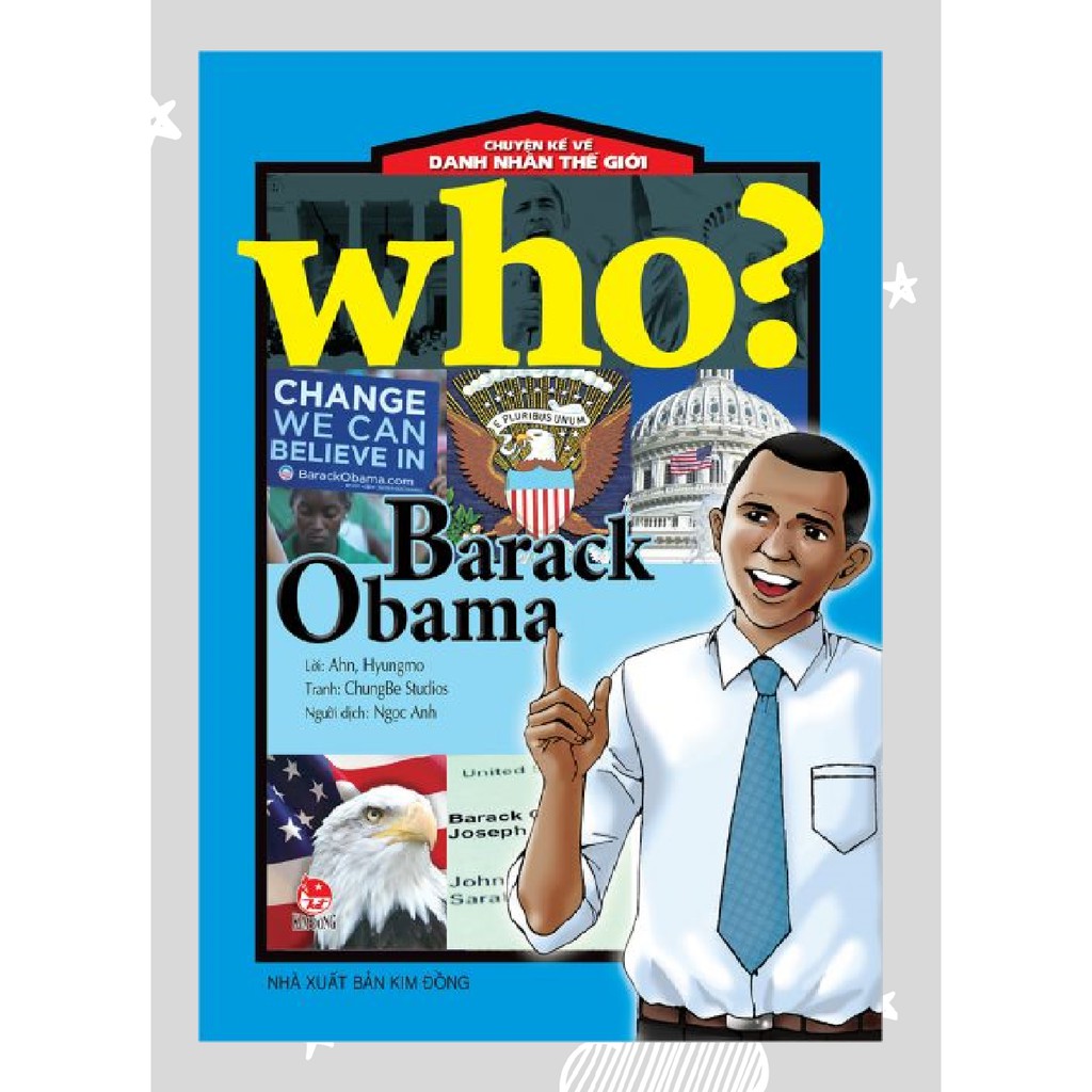 [Mã LIFE5510K giảm 10K đơn 20K] Sách – Who? Chuyện Kể Về Danh Nhân Thế Giới BARACK OBAMA