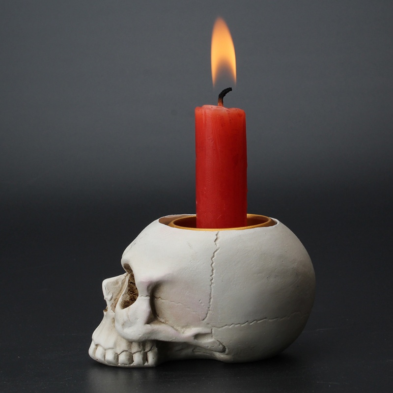 Khuôn Làm Nến Bằng Silicone Hình Đầu Lâu Không Biến Dạng Siêu Bền