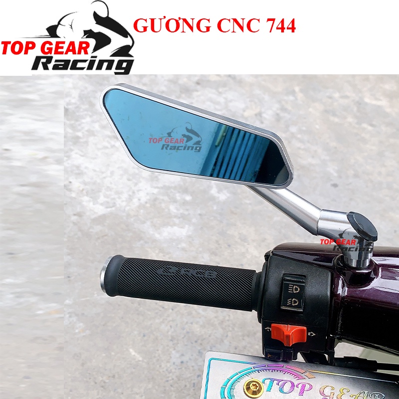 GƯƠNG CHIẾU HẬU H2C 744 - GƯƠNG 744 - CHÂN XÉO &lt;TOPGEAR&gt;