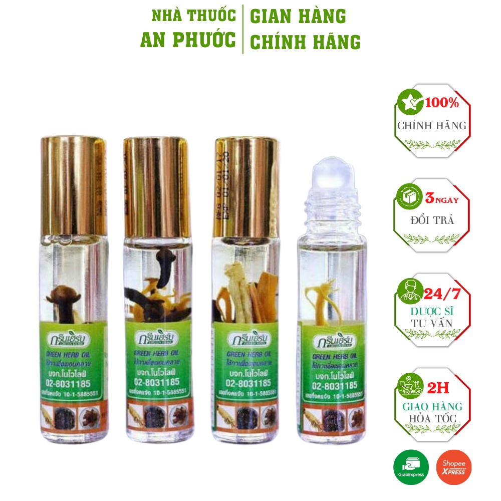 Dầu Thái Lăn ⚡ CAM KẾT CHẤT LƯỢNG  ⚡ Chiết xuất tự nhiên, hương thơm và mùi hương dễ chịu