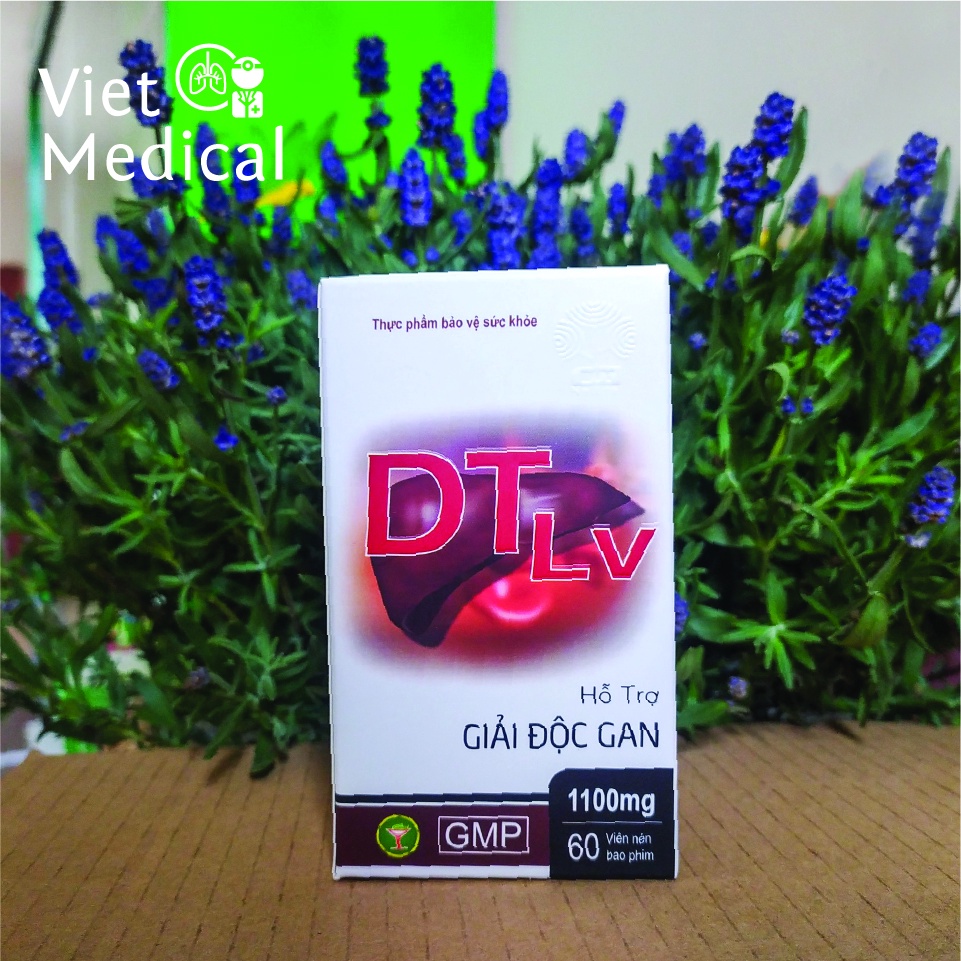 Viên uống DTLV Việt Medical hỗ trợ giải độc gan