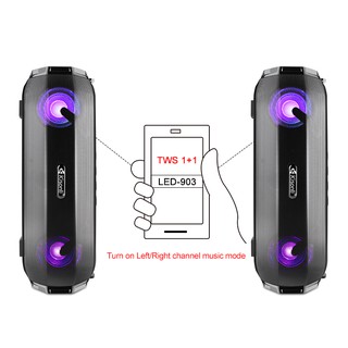 Loa Bluetooth Xách Tay Mini Kisonli LED 903 ( Màu Ngẫu Nhiên)