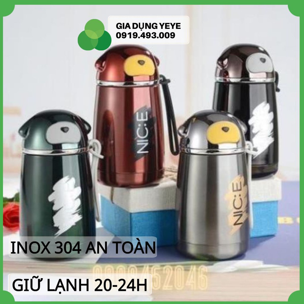 Bình giữ nhiệt, Ly giữ nhiệt hàn quốc cao cấp dung tích 380ml