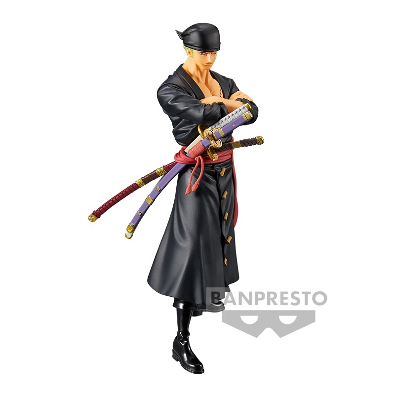 Mô hình Chính hãng One piece - Roronoa Zoro - DXF Wano Country Grandline Men vol. 5 Banpresto
