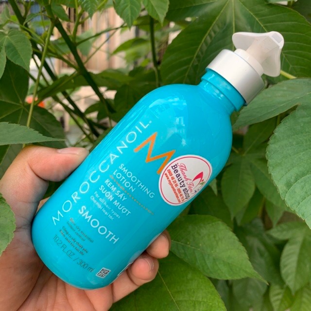 Kem Sấy Suôn Mượt  DÀNH CHO TÓC XOĂN  Moroccanoil SMOOTH 300ml