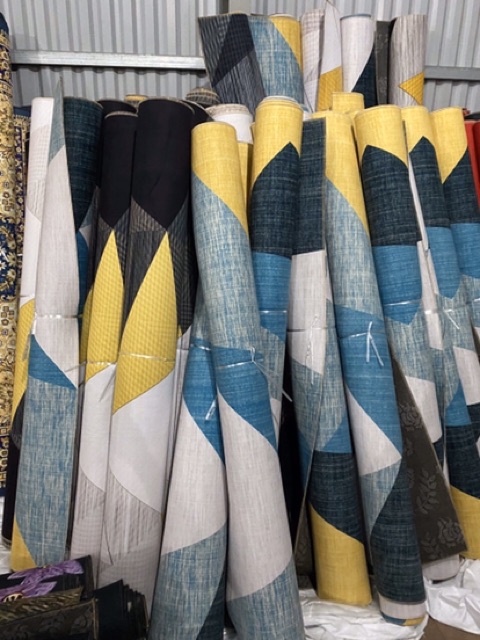 Thảm trải sàn Bali 5D mẫu mới 2mx3m hình hoa cúc ảnh thật