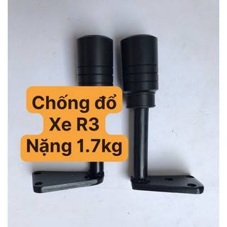 01 bộ chống đổ chống ngã xe r3 - dày và chắc khoẻ , thời trang- đèn xe việt