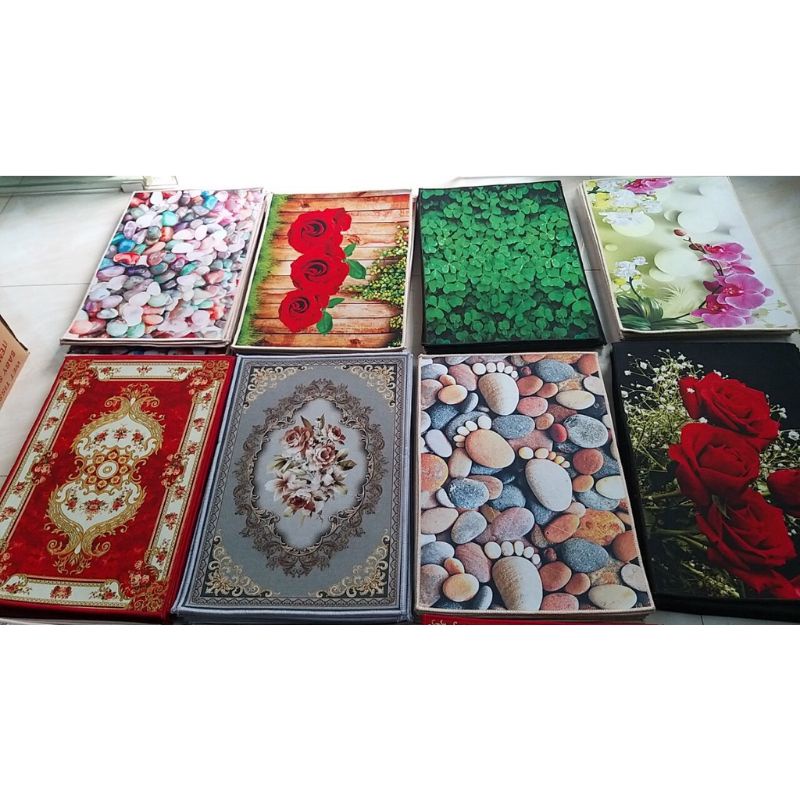 Khăn  lau chân 3D chống trơn trượt