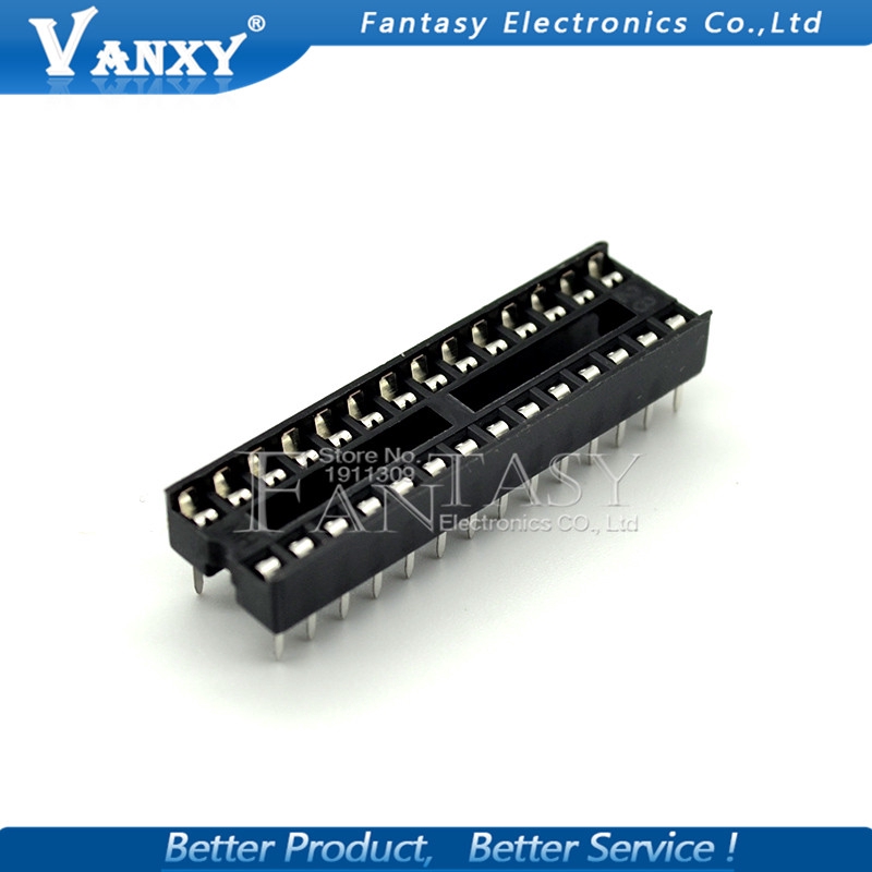 10PCS IC Sockets DIP6 DIP8 DIP14 DIP16 DIP18 DIP20 DIP28 DIP40 pins Connector DIP Socket 6 8 14 16 18 20 24 28 40 pin