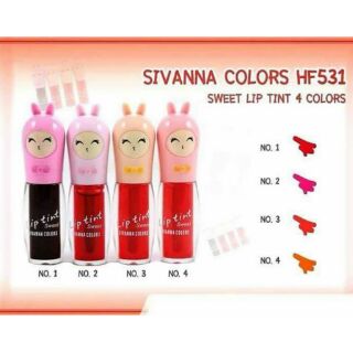 Son tint thỏ sivanna no4