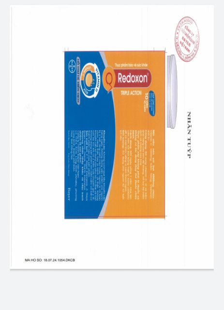 Viên Sủi Tăng Đề Kháng Bổ Sung Vitamin C, D và Kẽm Redoxon Triple Action Hộp 24 Viên | BigBuy360 - bigbuy360.vn
