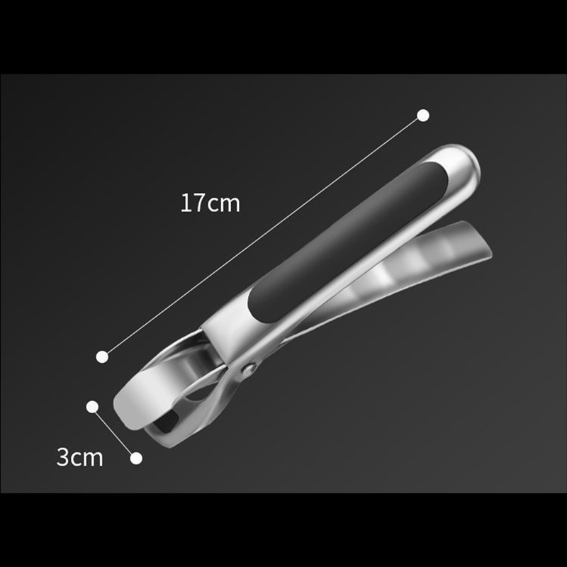Dụng Cụ Kẹp Tô Chống Trượt Bằng Thép Không Gỉ Tay Cầm Silicone Đa Năng