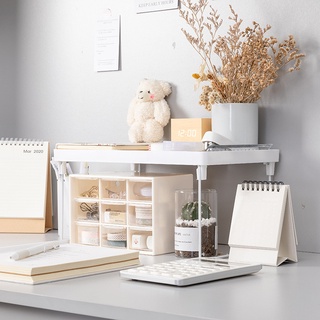 Kệ nhựa mini đựng đồ, kệ decor bàn học, bàn làm việc đa năng giúp bàn gọn gàng Cá store