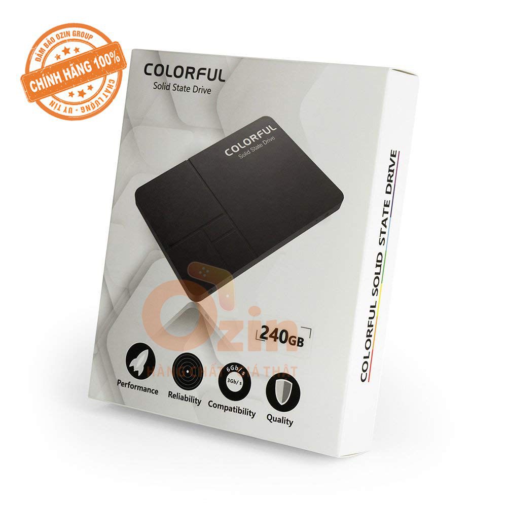 Ổ cứng SSD 240GB Colorful 2.5 inch SATA NWH Phân phối - bảo hành 3 năm | BigBuy360 - bigbuy360.vn