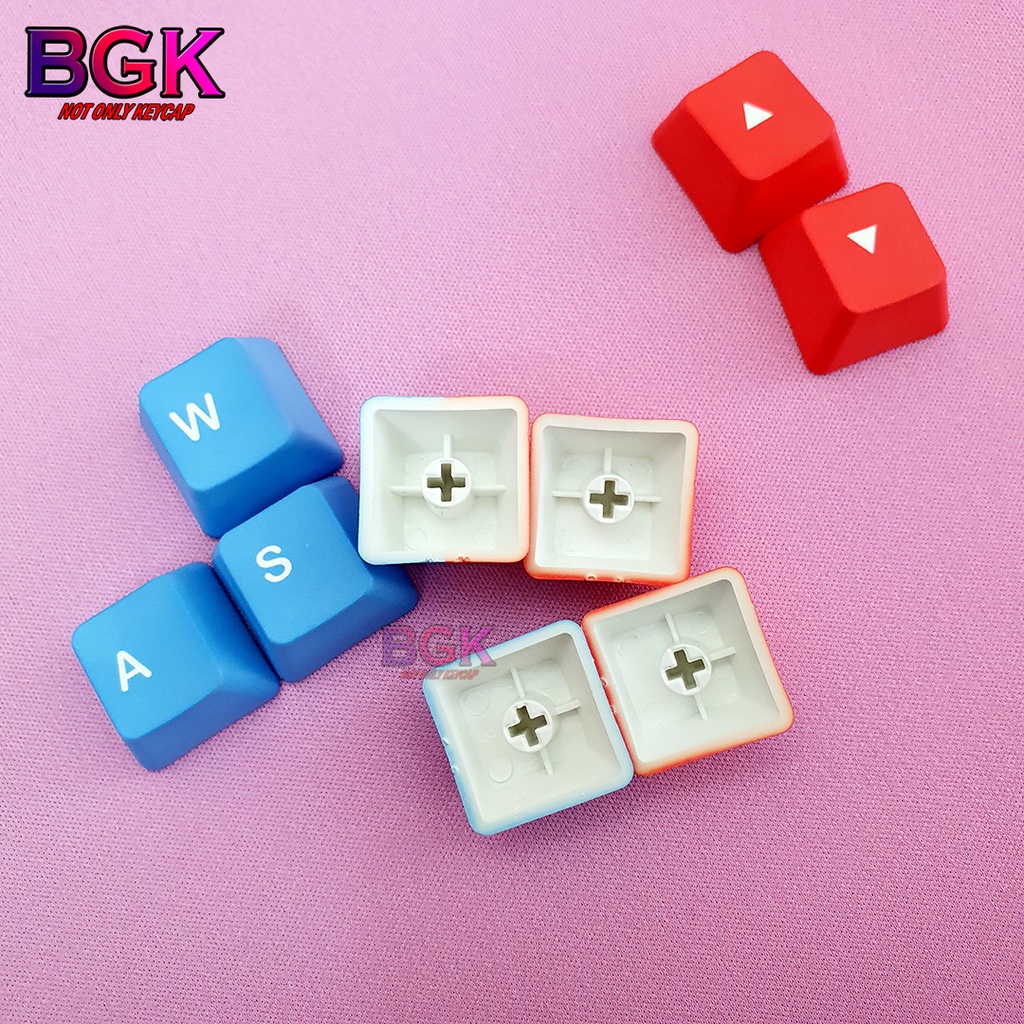 Bộ Keycap 9 Nút PBT Chủ Đề Nintendo Switch OEM Profile in Dye-sub 5 mặt cực đẹp