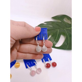 BÔNG TAI MÓC CÂU ĐỦ MÀU THEO MỆNH - [ CHUYÊN SỈ BẠC TA ]