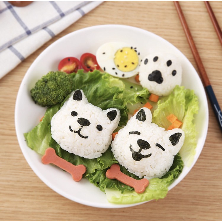 Bộ khuôn ép cơm Chó Puppy