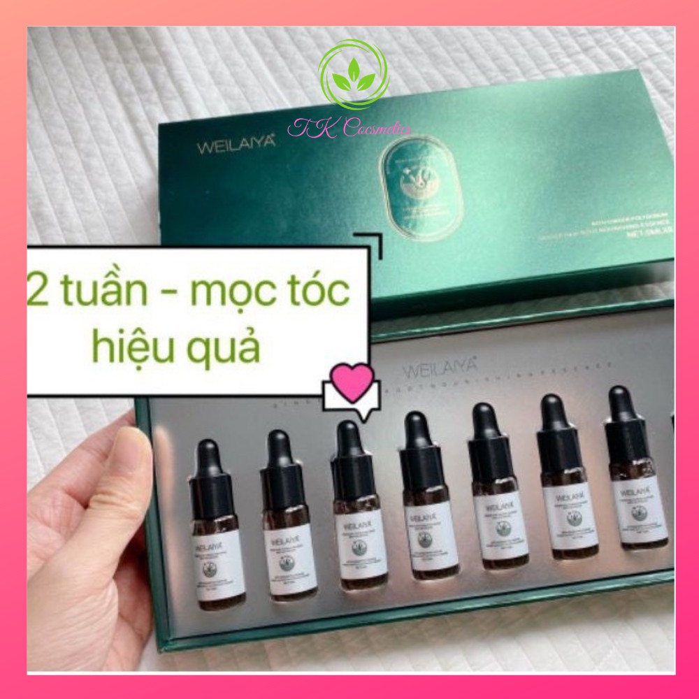 Serum Huyết Thanh Mọc Tóc Weilaiya [ Combo quà tặng hấp dẫn] Serum tóc Weilaiya Chính Hãng