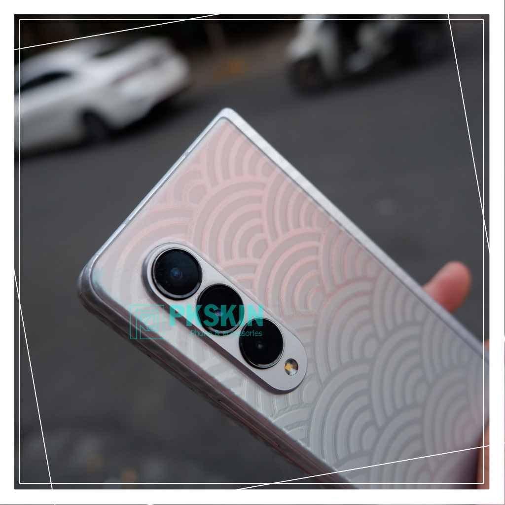 Dán skin ppf vân sóng Samsung Fold 4/ fold 3/ fold 2/ fold 1 , flip 3 , flip 4 và mọi dòng máy cắt sẵn theo khuôn