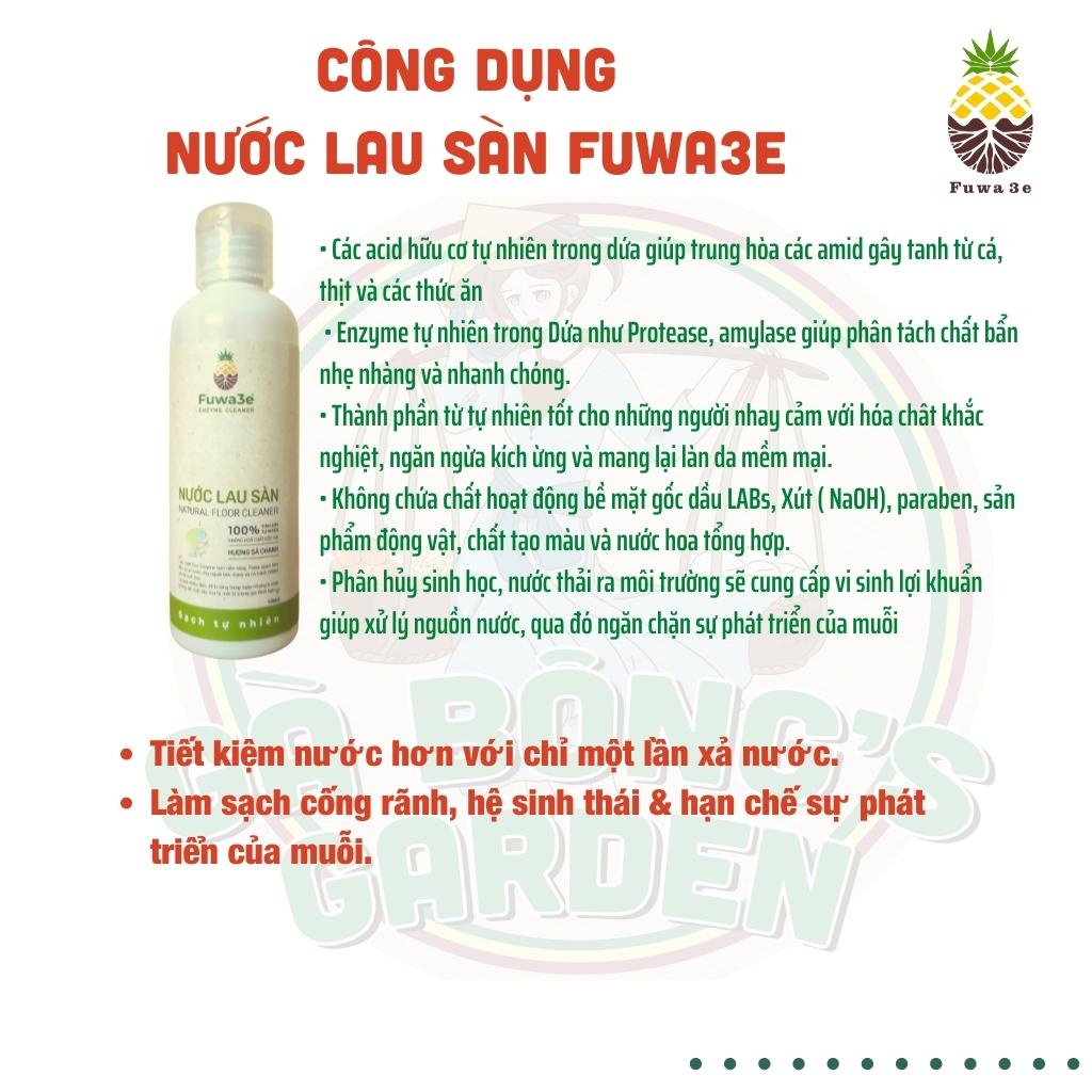 Nước Lau Sàn Hữu Cơ Enzyme Sinh Học Diệt Muỗi Cho Da Nhạy Cảm Thơm Mát Tự Nhiên Chai 100ml