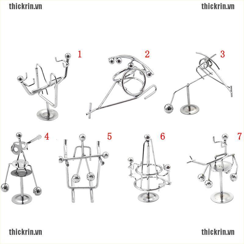 <Hot~new>Mini Newton's cradle balance balls physics classic science fun desk toys office